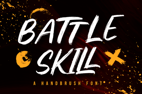 Battle Skill: The Modern Brush Font for Bold Brand Identity
