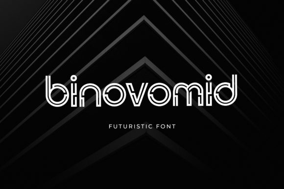 Binovomid Display Font for Modern Editorial Design