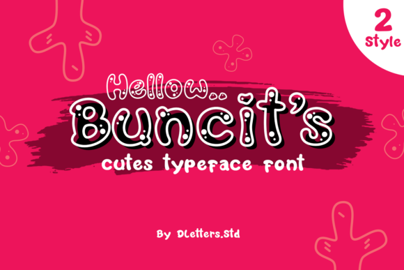 Buncit’s Display Font for Creative Product Design