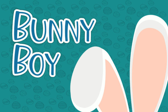 Bunny Boy Font: A Playful Display Typeface for Creative Projects