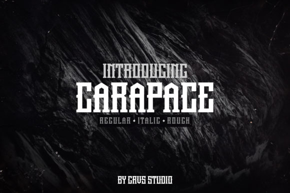 Carapace Font: A Bold Typeface for Memorable Branding