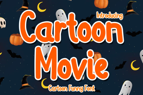 Cartoon Movie Font for Creative Makers and Shop Owners