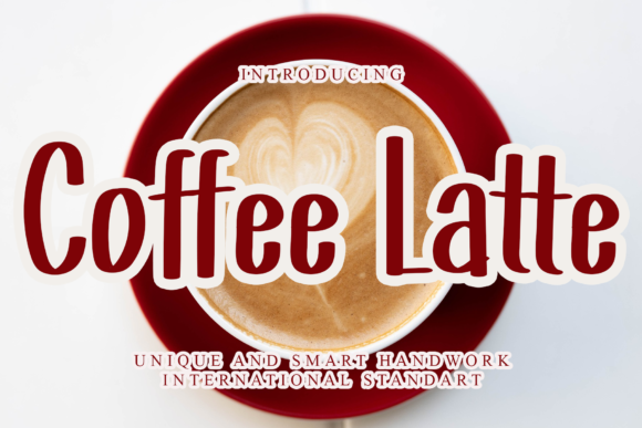 Coffee Latte Font for Eye-Catching Display Typography