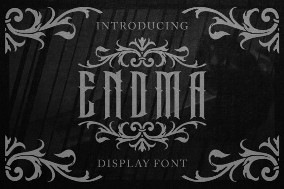 Endma Bold Display Typeface for Digital Branding