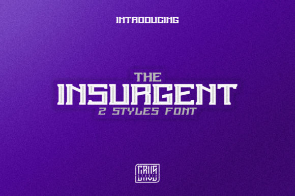 Insurgent Font: A Bold Choice for Editorial Design