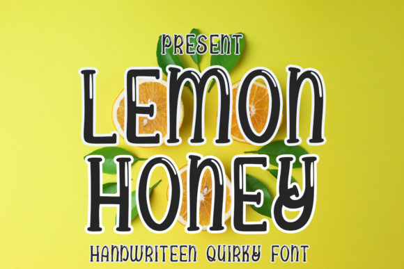 Lemon Honey Font for Quirky and Bubbly Editorial Designs