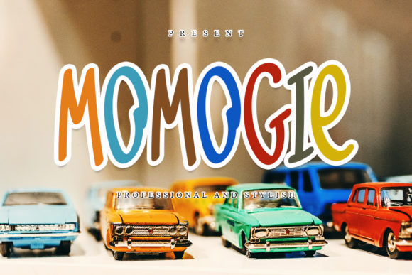 Momogie Font for Playful and Authentic Design Projects