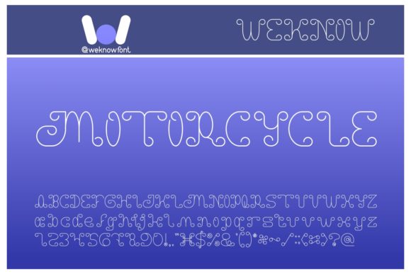 Motorcycle Font Review: A Fresh Display Typeface for Creative Projects