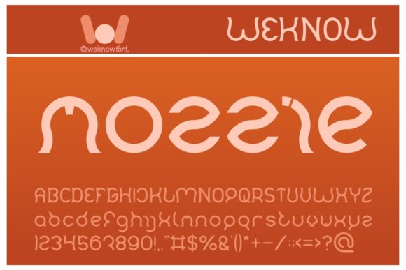 Mozzie Display Font for Crafting Projects with a Personal Touch