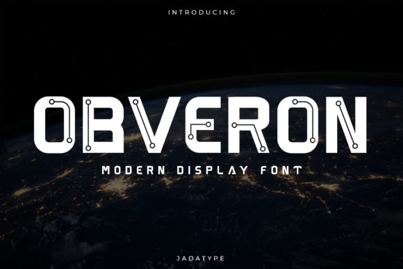 Obveron Font for Professional Branding and Creative Design