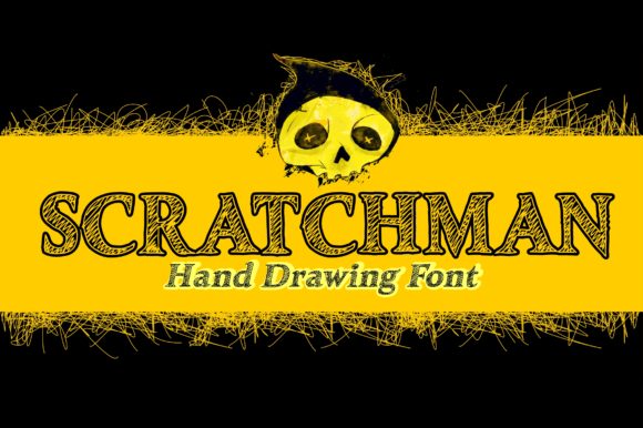 Scratchman Font: Create Outstanding Display Typography for Digital Marketing