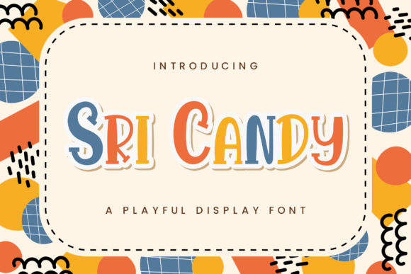 Sri Candy Font Review: A Dazzling Display Typeface for Creative Projects