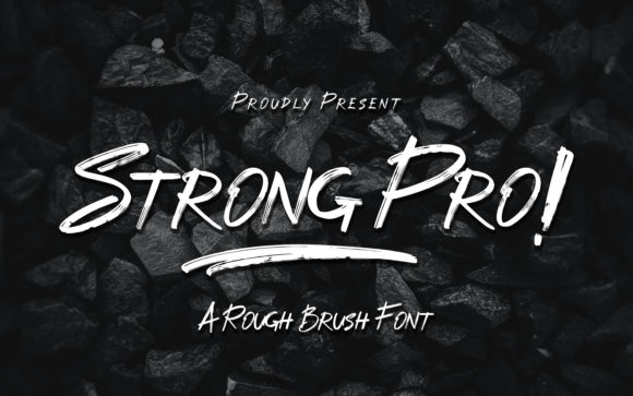 Strong Pro Font for Bold Branding and Creative Design