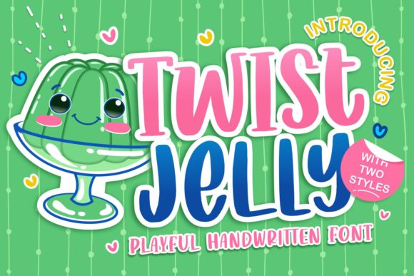 Twist Jelly: A Playful Font for Editorial Design