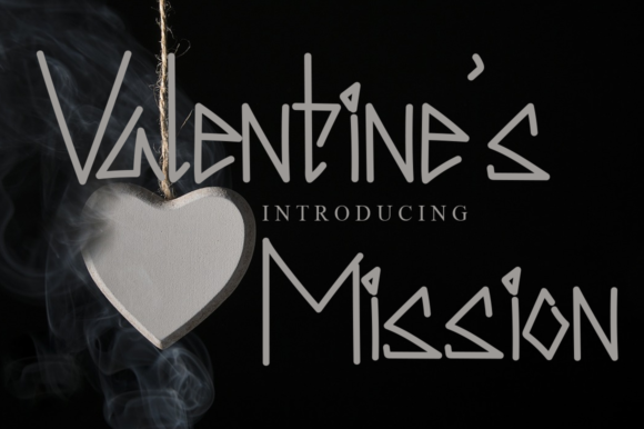 Valentine s Mission: A Trendy Display Font for Modern Digital Brands